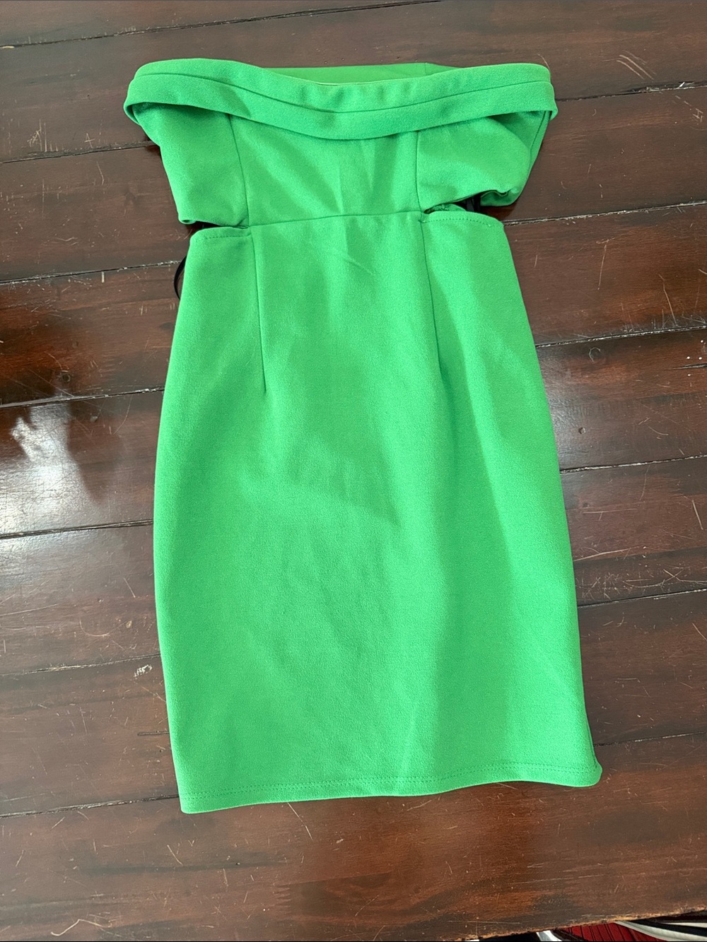Princess Polly Strapless Emerald Green Sheath Dress